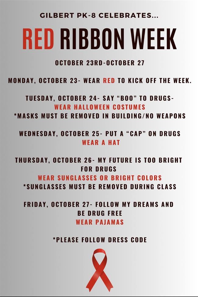  Red Ribbon & Safety Week